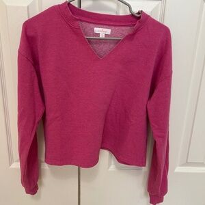 Super soft pink sweatshirt